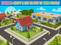 খেলা Kogama: Adopt a Cat or Dog to Your Family