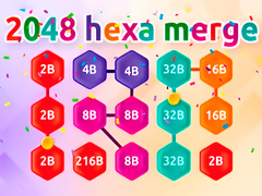 খেলা 2048 Hex Chain Merge