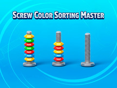 খেলা Screw Color Sorting Master