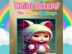 খেলা Chibi Totoro Tile Picture Challenge