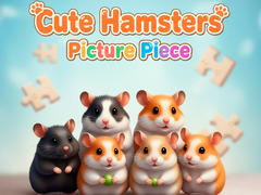 খেলা Cute Hamsters Picture piece