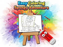 খেলা Easy Coloring Spongy Adventure