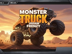 খেলা Monster Truck Jigsaw Frenzy