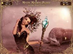 খেলা Mystic Maidens Puzzle