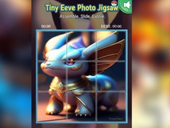 খেলা Tiny Eevee Photo Jigsaw