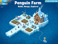 খেলা Penguin Farm - Ice Merge