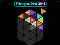 খেলা Triangles Dots 2048
