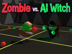 খেলা Zombie vs. AI Witch