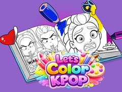 খেলা Let's Color KPop Demon Hunters