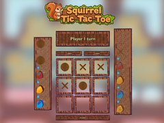 খেলা Squirrel Tic Tac Toe