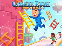 খেলা Ladder Rush: Build & Race