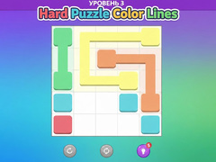 খেলা Hard Puzzle Color Lines