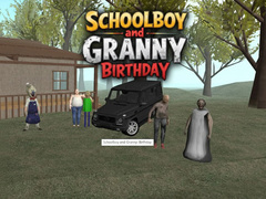 খেলা Schoolboy and Granny: Birthday
