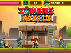 খেলা Zombies Invasion