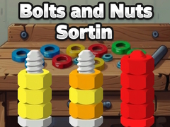 খেলা Bolts and Nuts Sorting