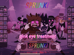 খেলা Sprunki: Pink Eye Treatment