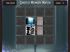 খেলা Ghosts Memory Match