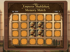 খেলা Emperor Shah Jahan Memory Match