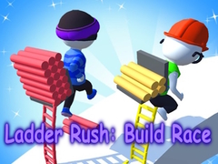 খেলা Ladder Rush: Build Race