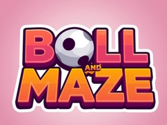 খেলা Ball and Maze