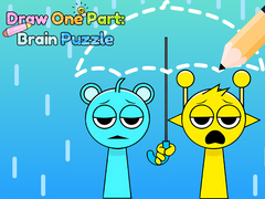 খেলা Draw One Part Brain Puzzle