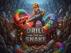 খেলা Drill the Snake