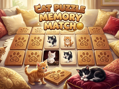 খেলা Cat Puzzle Memory Match