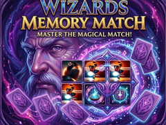 খেলা Wizards Memory Match