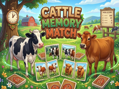 খেলা Cattle Memory Match