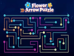 খেলা Flower Arrow Puzzle 
