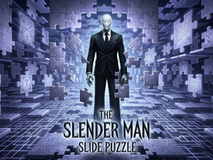 খেলা The Slender Man Slide puzzle