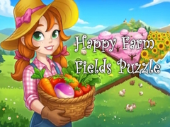 খেলা Happy Farm Fields Puzzle