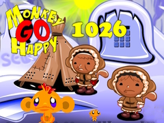 খেলা Monkey Go Happy Stage 1026