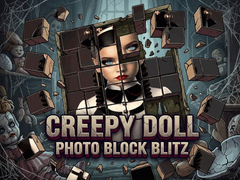 খেলা Creepy Doll Photo Block Blitz