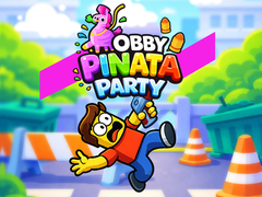 খেলা Obby Pinata Party