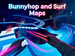 খেলা Bunnyhop and Surf Maps