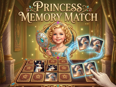 খেলা Princess Memory Match