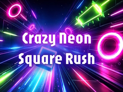 খেলা Crazy Neon Square Rush