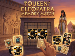 খেলা Queen Cleopatra Memory Match