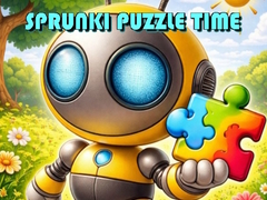 খেলা Sprunki Puzzle Time