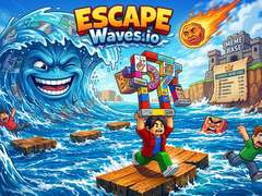খেলা Escape Waves.io