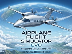 খেলা Airplane Flight Simulator EVO