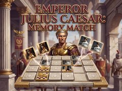 খেলা Emperor Julius Caesar Memory Match