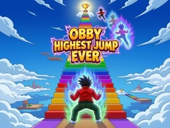 খেলা Obby Highest Jump Ever