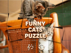 খেলা Funny Cats Puzzle