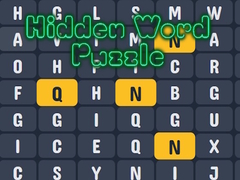 খেলা Hidden Word Puzzle