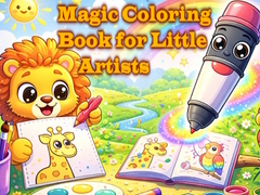 খেলা Magic Coloring Book for Little Artists