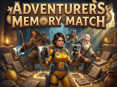 খেলা Adventurers Memory Match