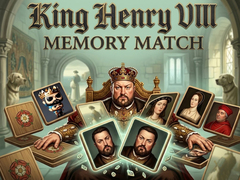 খেলা King Henry VIII Memory Match