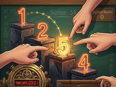 খেলা Tap the Biggest Number